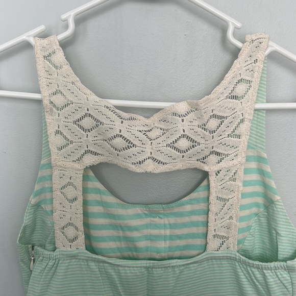 Mint striped O’Neill dress - Picture 3 of 5